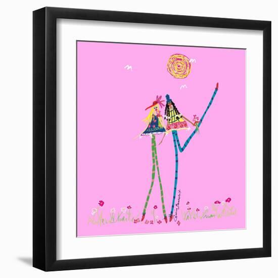 Best Friends-Caroline Benchétrit-Framed Art Print