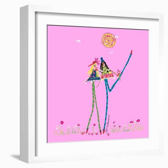 Best Friends-Caroline Benchétrit-Framed Art Print