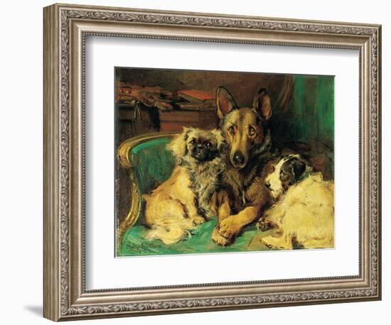 Best Friends-unknown Stratton-Framed Art Print