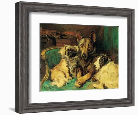 Best Friends-unknown Stratton-Framed Art Print