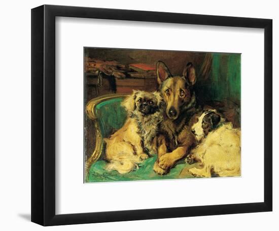 Best Friends-unknown Stratton-Framed Art Print