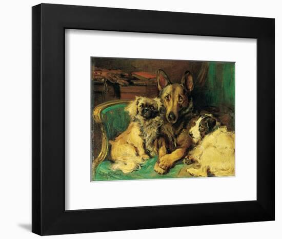 Best Friends-unknown Stratton-Framed Art Print