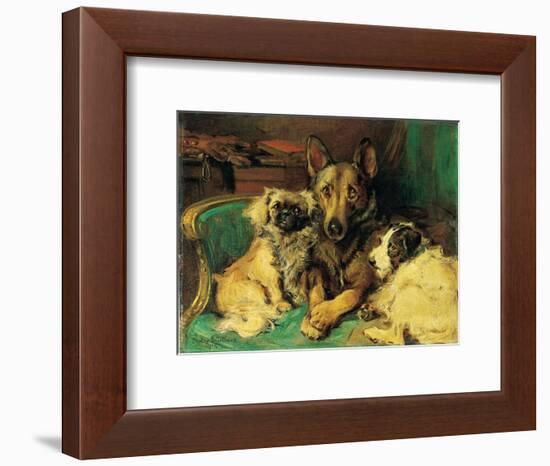 Best Friends-unknown Stratton-Framed Art Print