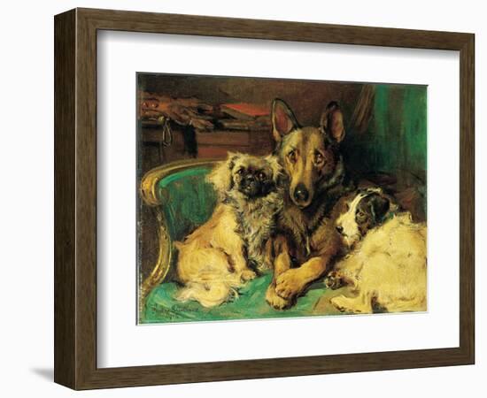 Best Friends-unknown Stratton-Framed Art Print