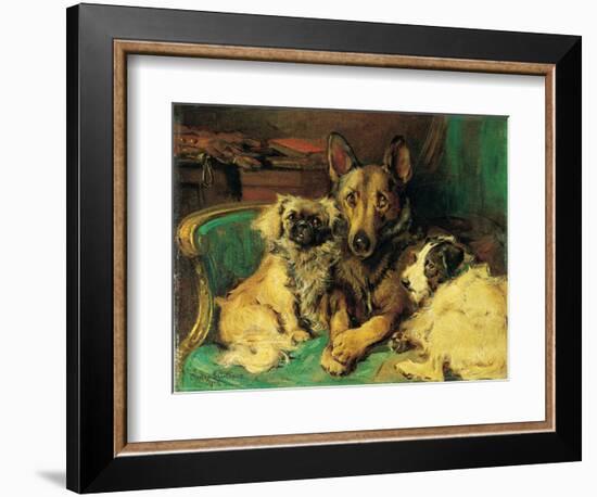 Best Friends-unknown Stratton-Framed Art Print