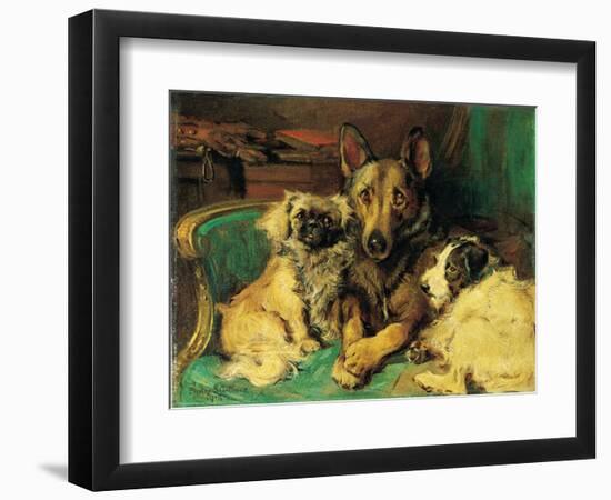 Best Friends-unknown Stratton-Framed Art Print