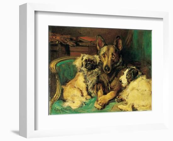 Best Friends-unknown Stratton-Framed Art Print