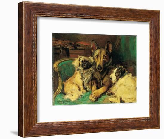 Best Friends-unknown Stratton-Framed Art Print