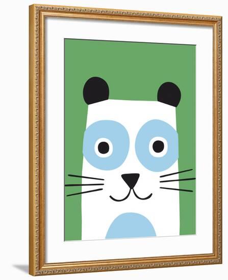 Best of Friends - Bear-Sophie Ledesma-Framed Giclee Print