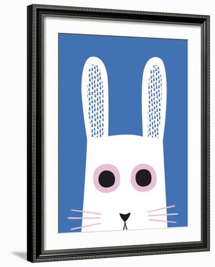 Best of Friends - Rabbit-Sophie Ledesma-Framed Giclee Print