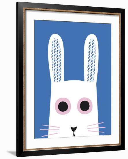 Best of Friends - Rabbit-Sophie Ledesma-Framed Giclee Print