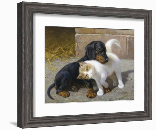 Best of Friends-Heinrich Sperling-Framed Giclee Print