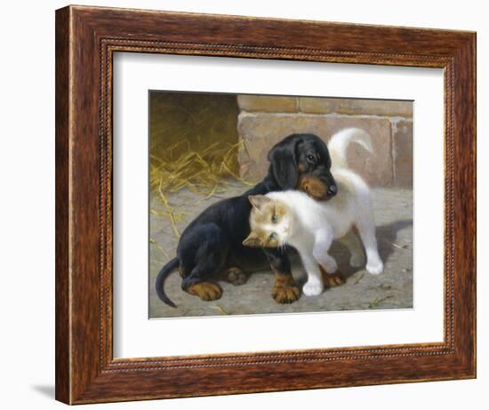 Best of Friends-Heinrich Sperling-Framed Giclee Print