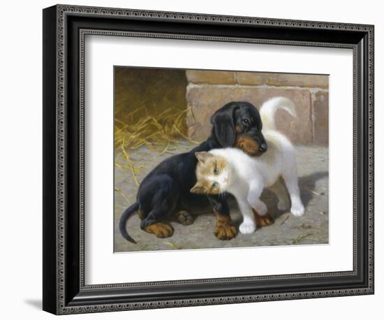 Best of Friends-Heinrich Sperling-Framed Giclee Print