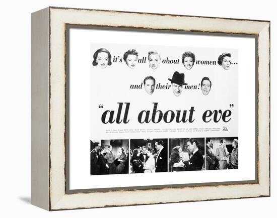 Best Performance, 1950 "All About Eve" Directed by Joseph L. Mankiewicz-null-Framed Premier Image Canvas