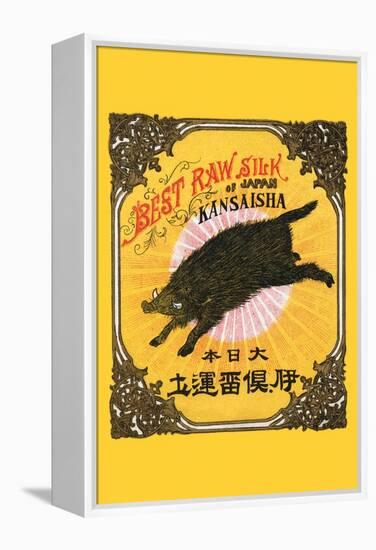 Best Raw Silk of Japan, Kansaisha-null-Framed Stretched Canvas