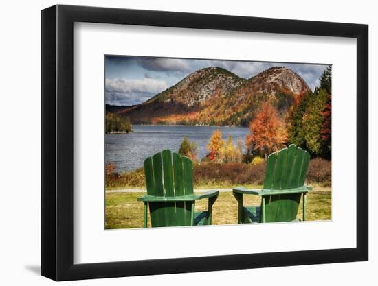 Best Seats in Acadia National Park, Maine-George Oze-Framed Photographic Print