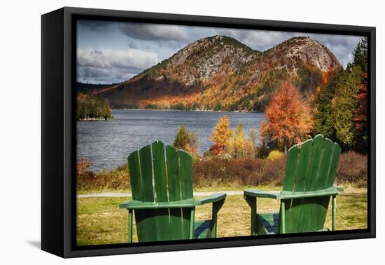 Best Seats in Acadia National Park, Maine-George Oze-Framed Premier Image Canvas