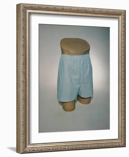 Best Selling Christmas Gifts - Boxers on Model Bust-Nina Leen-Framed Photographic Print