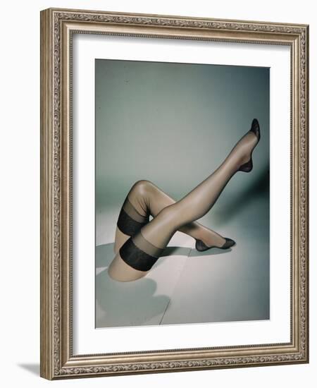 Best Selling Christmas Gifts - Lace Stockings-Nina Leen-Framed Photographic Print