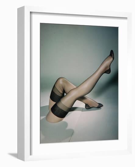 Best Selling Christmas Gifts - Lace Stockings-Nina Leen-Framed Photographic Print