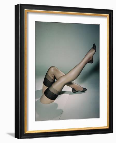 Best Selling Christmas Gifts - Lace Stockings-Nina Leen-Framed Photographic Print