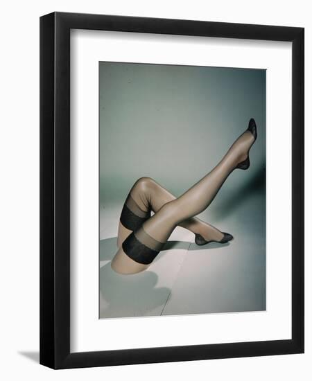 Best Selling Christmas Gifts - Lace Stockings-Nina Leen-Framed Photographic Print