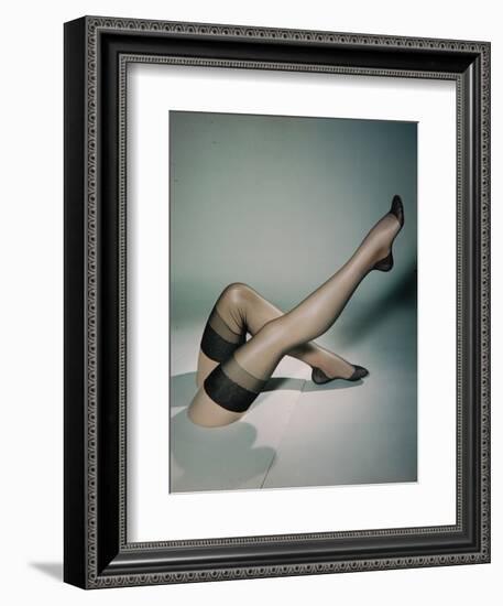 Best Selling Christmas Gifts - Lace Stockings-Nina Leen-Framed Photographic Print