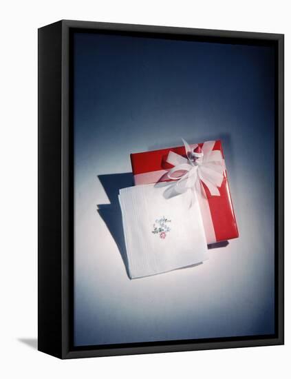 Best Selling Christmas Gifts - Napkins and Cards-Nina Leen-Framed Premier Image Canvas