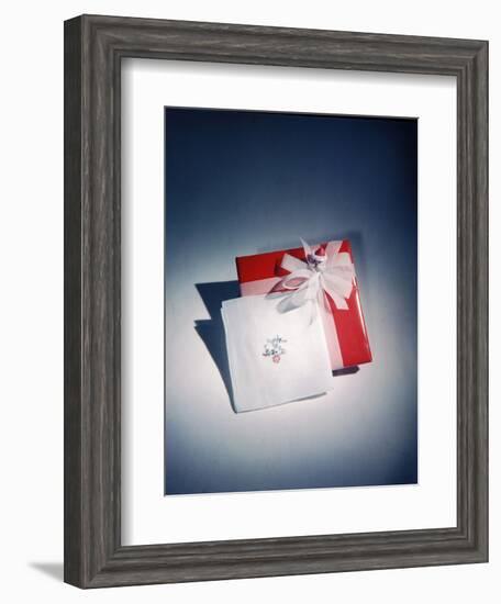 Best Selling Christmas Gifts - Napkins and Cards-Nina Leen-Framed Photographic Print