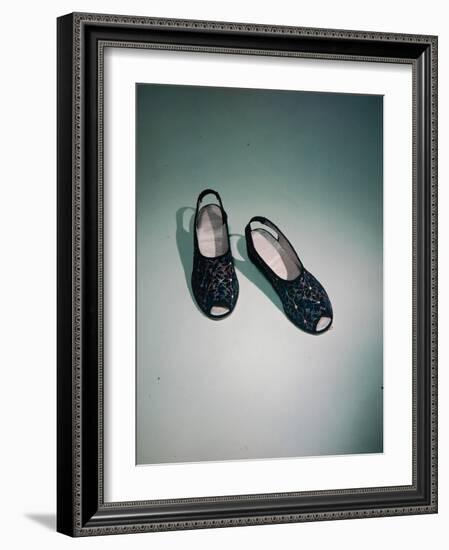 Best Selling Christmas Gifts - Peephole Shoes-Nina Leen-Framed Photographic Print