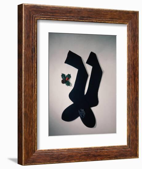 Best Selling Christmas Gifts - Socks-Nina Leen-Framed Photographic Print