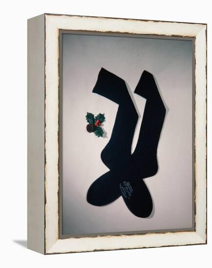 Best Selling Christmas Gifts - Socks-Nina Leen-Framed Premier Image Canvas