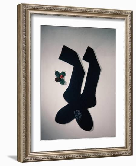 Best Selling Christmas Gifts - Socks-Nina Leen-Framed Photographic Print