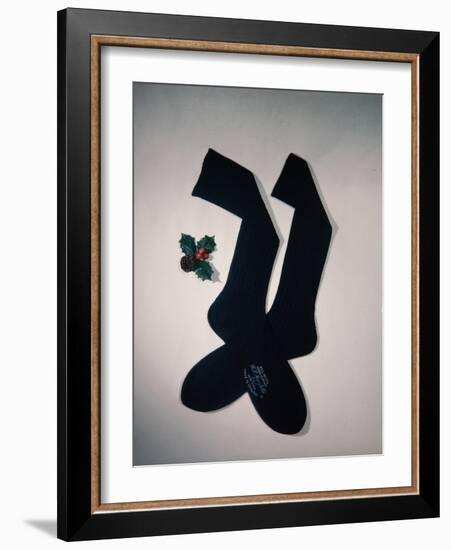 Best Selling Christmas Gifts - Socks-Nina Leen-Framed Photographic Print