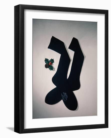 Best Selling Christmas Gifts - Socks-Nina Leen-Framed Photographic Print