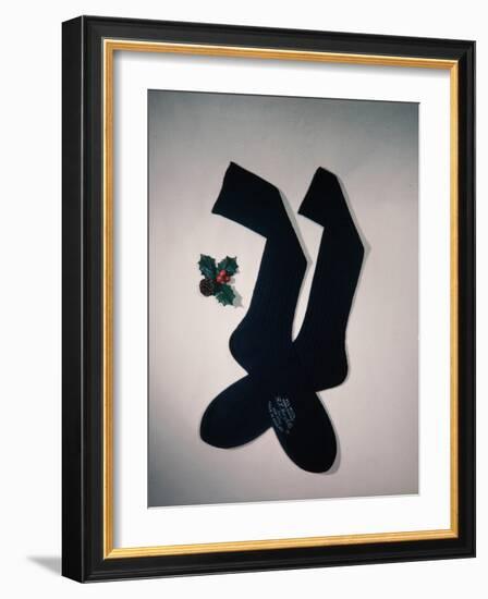 Best Selling Christmas Gifts - Socks-Nina Leen-Framed Photographic Print