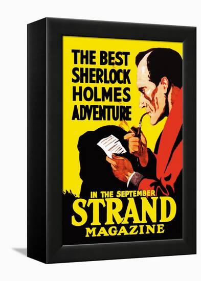 Best Sherlock Holmes Adventure-null-Framed Stretched Canvas