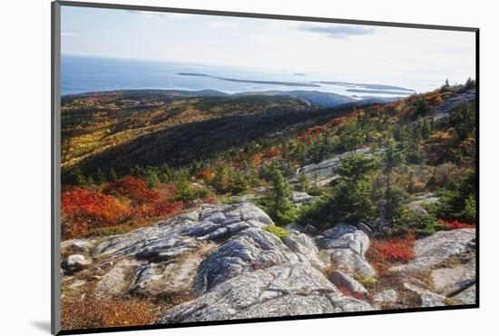 Best View from the Cadillac Mountain-George Oze-Mounted Photographic Print