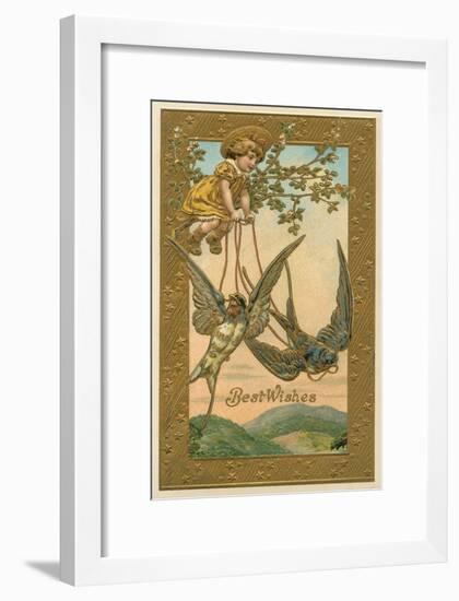 Best Wishes-null-Framed Art Print