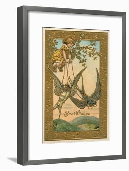 Best Wishes-null-Framed Art Print