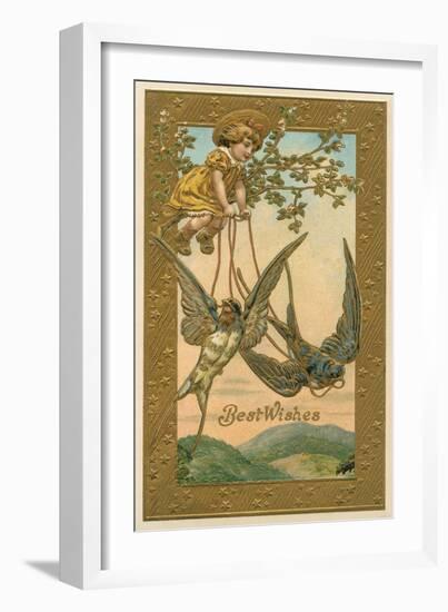 Best Wishes-null-Framed Art Print