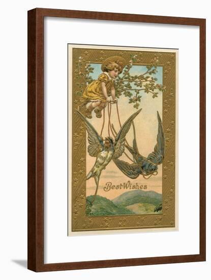 Best Wishes-null-Framed Art Print