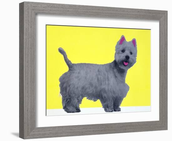 Bestie Westie-Anne Storno-Framed Giclee Print