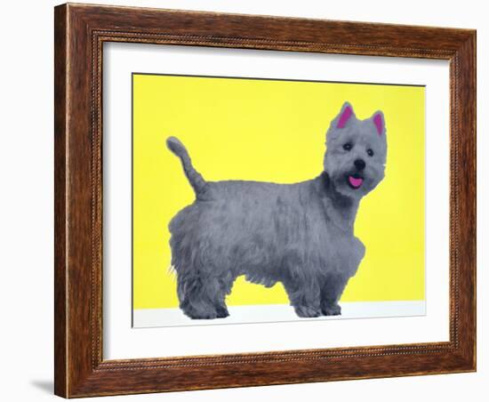 Bestie Westie-Anne Storno-Framed Giclee Print