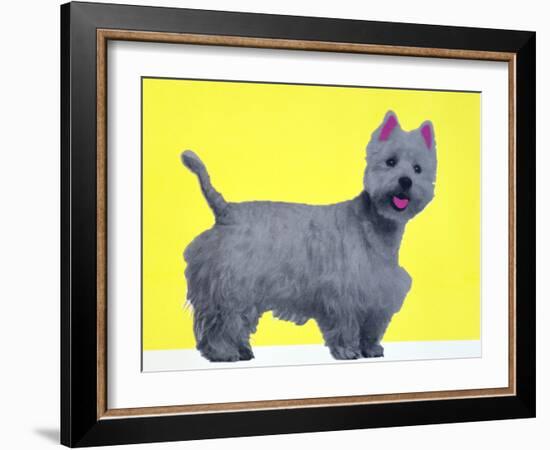 Bestie Westie-Anne Storno-Framed Giclee Print