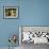 Besuch bei der kranken Katze-Julius Adam-Framed Giclee Print displayed on a wall