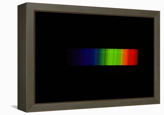 Betelgeuse Emission Spectrum-Dr. Juerg Alean-Framed Premier Image Canvas