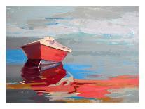 Red Boat Rhythm-Beth A. Forst-Art Print