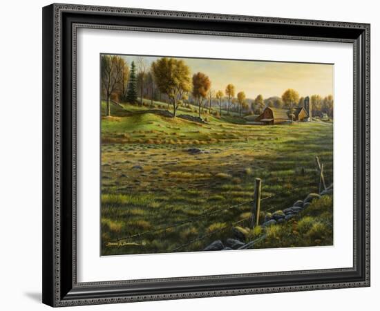 Bethel Farm Morning-Bruce Dumas-Framed Giclee Print